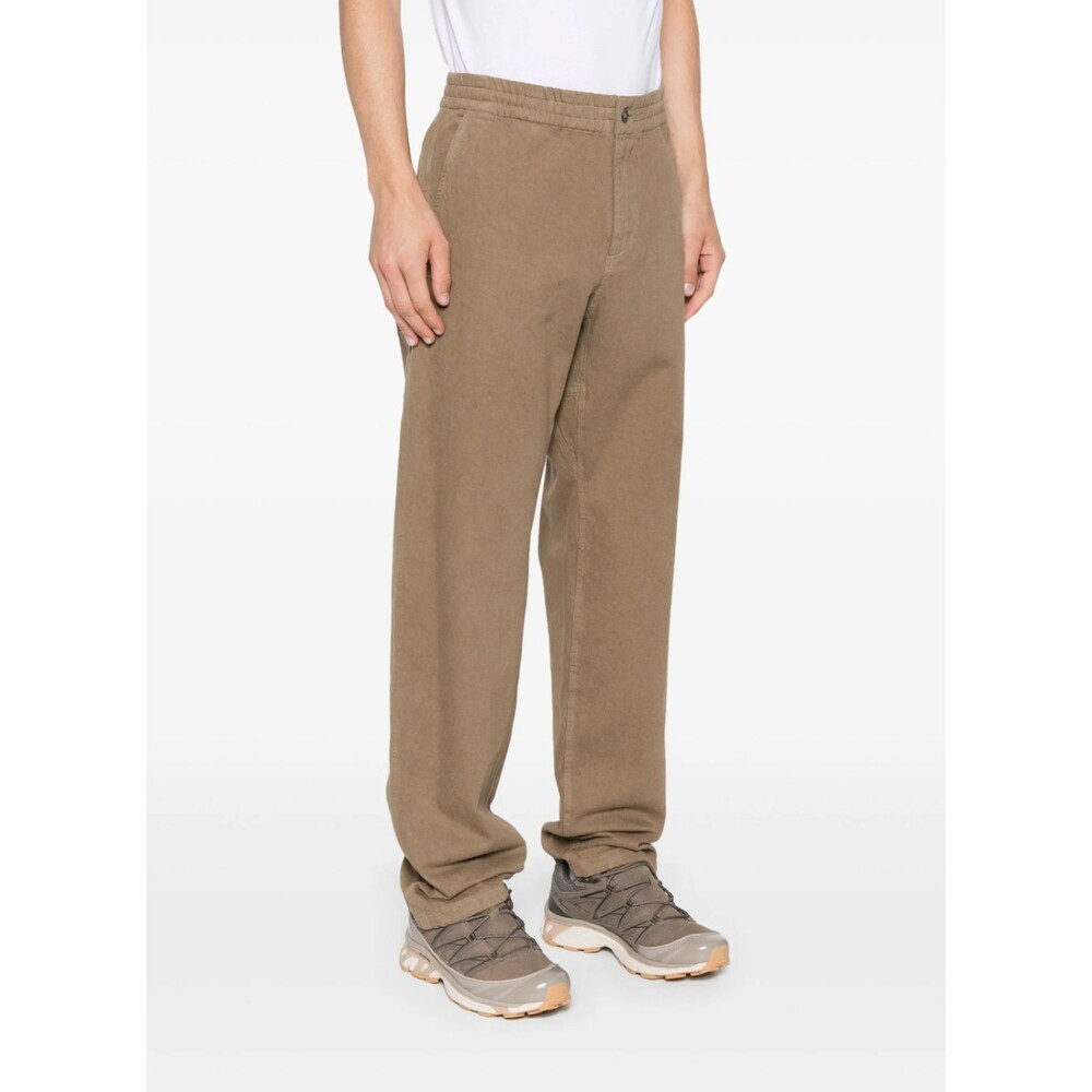 A.P.C Chuck Trousers in Khaki Brown Size 44 or US XS Workwear Pockets Stretchy